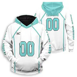 Haikyuu Team Aoba Johsai High Unisex Hoodie Personalized