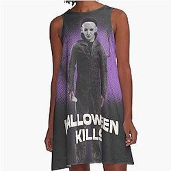 Vintage A-Line Halloween Dress
