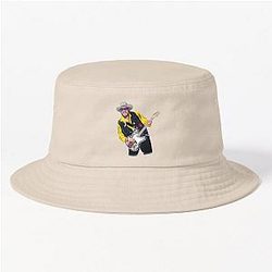 Hank Williams Jr. - Eine Illustration von Paul Cemmick Bucket Hat