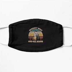 Hank Williams Jr T-ShirtVintage Whiskey Bent - Hank Williams Jr - Hell Bound Flache Maske