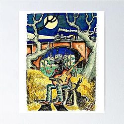 Hank Williams Ramblin Man Poster