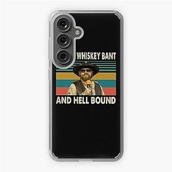 Hank Williams Jr T-ShirtHank Williams Jr - I'll Get Whiskey Bant And Hell Bound Samsung Galaxy Soft Case