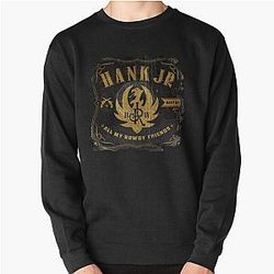Frau Tops Hank Williams Jr Trendy Sexy Classic Pullover Sweatshirt