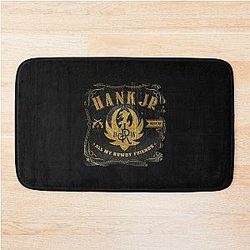 Man Hank Williams Jr Tee Classic Bath Mat