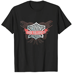 utlaw Eagle Badge LA 1604 Hank Williams III T-Shirts