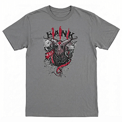 Skull Goat Graphic Tee LA1207 Hank Williams III T-Shirts