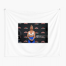 Mixed Martial Artist Hannah Goldy Tapestries