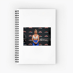 Mixed Martial Artist Hannah Goldy Notebook