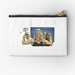 Octagon Warrior Hannah Goldy Zipper Pouches