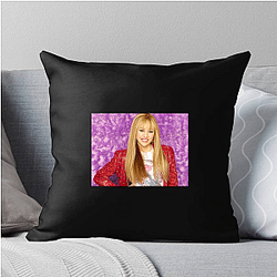 Hannah Montana's plot is about a girl with a double life Hannah Montana Pillows Cover