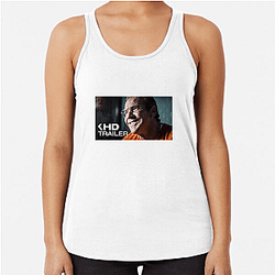 Happy Face Line Happy Face Tank Tops