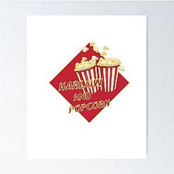 Harlow And Popcorn The Pony Stickers  Poster RB1212