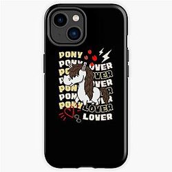 Harlow And Popcorn   Pony Lover iPhone Tough Case RB1212