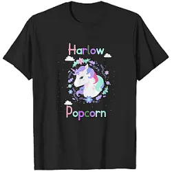 Harlow And Popcorn T-shirts - Magical Unicorn Edition