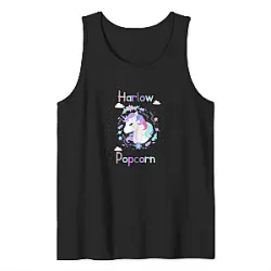Harlow And Popcorn Tank Tops - Magical Unicorn Edition