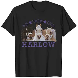 Harlow And Popcorn T-shirts - Rolo Popcorn Cloudy Edition