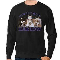 Harlow And Popcorn Sweatshirts - Rolo Popcorn Cloudy Edition