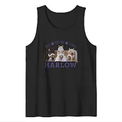 Harlow And Popcorn Tank Tops - Rolo Popcorn Cloudy Edition