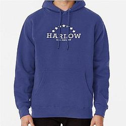 harlow and popcorn Pullover Hoodie RB1212