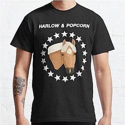 Harlow And Popcorn Merch Popcorn The Pony Classic T Shirt RB1212