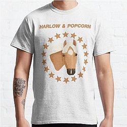 Harlow And Popcorn Merch Popcorn The Pony Classic T Shirt RB1212