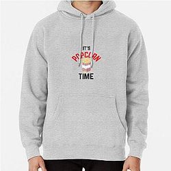 IT S POPCORN TIME Pullover Hoodie RB1212