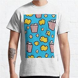 Popcorn Frenzy   Popcorn Power    Popcorn Party Classic T Shirt RB1212