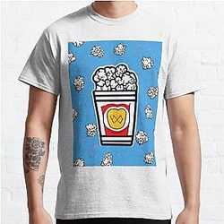 Popcorn Panic   Popcorn Kingdom   Popcorn Party Classic T Shirt RB1212