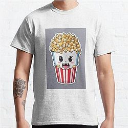 Comics eating popcorn sticker  Classic T Shirt RB1212