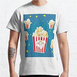 Popcorn Panic   Popcorn Power    Popcorn Frenzy Classic T Shirt RB1212