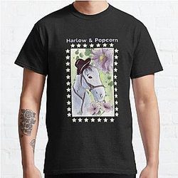 Harlow And Popcorn Classic T Shirt RB1212