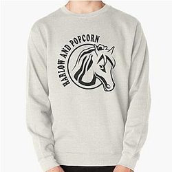 Harlow And Popcorn Funny Popcorn The Pony Pullover Sweatshirt RB1212