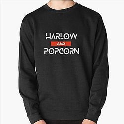 Harlow And Popcorn  Pullover Sweatshirt RB1212