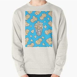 Popcorn Paradise Island   Popcorn Panic   Popcorn Party Pullover Sweatshirt RB1212
