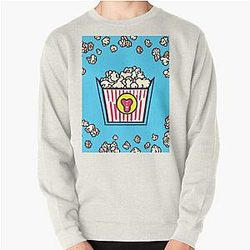 The Great Popcorn Adventure   Popcorn Frenzy Pullover Sweatshirt RB1212