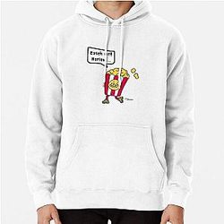 Harlow And Popcorn   Catch Me   Harlow... Pullover Hoodie RB1212