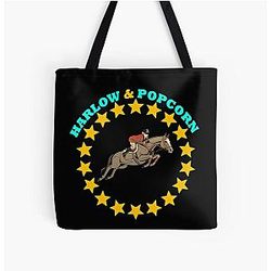 Harlow And Popcorn A All Over Print Tote Bag RB1212