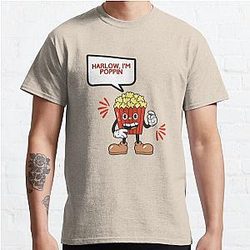 Harlow And Popcorn  Classic T Shirt RB1212