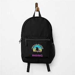 Harlow And Popcorn   I Would Rather Riding Backpack RB1212