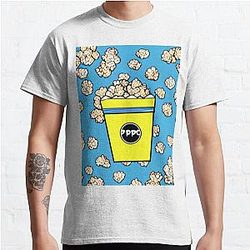 Popcorn Kingdom   Popcorn Panic   Popcorn Party Classic T Shirt RB1212