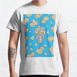 Popcorn Paradise Island   Popcorn Panic   Popcorn Party Classic T Shirt RB1212