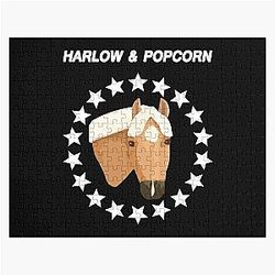 Harlow And Popcorn Merch Popcorn The Pony Jigsaw Puzzle RB1212