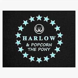 Harlow And Popcorn Merch Harlow Logo Jigsaw Puzzle RB1212