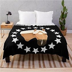 Harlow And Popcorn Merch Popcorn The Pony Throw Blanket RB1212