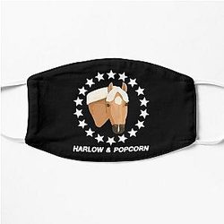 Harlow And Popcorn Merch Popcorn The Pony Flat Mask RB1212
