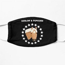 Harlow And Popcorn Merch Popcorn The Pony Flat Mask RB1212