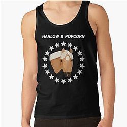 Harlow And Popcorn Merch Popcorn The Pony Tank Top RB1212