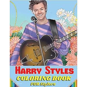 Harry Styles Coloring Book for Fans