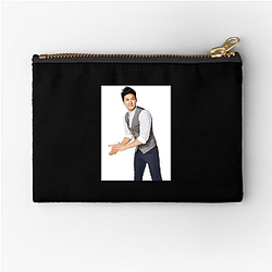 Versatile Actor Harry Shum Jr Zipper Pouches
