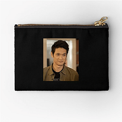 Hollywood Hunk Harry Shum Jr Zipper Pouches